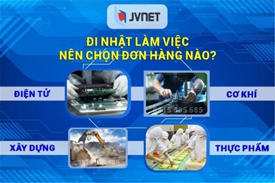 TOP 4 đơn hàng đi Nhật LƯƠNG CAO, phỏng vấn ngay 